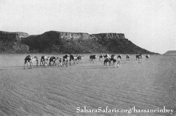 Ouenat: Photo by Ahmed Bey Hassanein on 1923