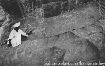 Ouenat Rockart: Photo by Ahmed Bey Hassanein on 1923