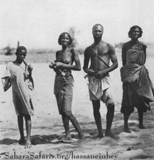 A Bidiat Family: Photo by Ahmed Bey Hassanein on 1923